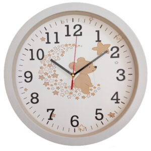 ساعت دیواری کودک مدل خرسی کد 4030416