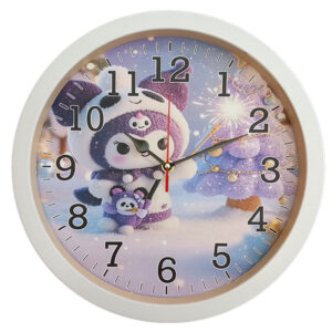 ساعت دیواری کودک مدل کرومی کد 4040414
