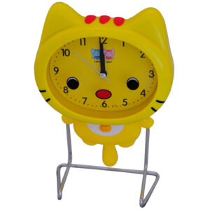 ساعت رومیزی کودک طرح گربه کد Y