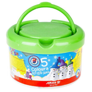 خمیربازی 5 رنگ آریا مدل 1062