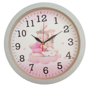 ساعت دیواری کودک مدل خرگوش کد 4030106