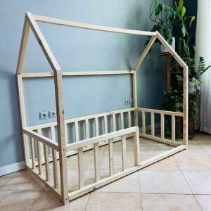 تختخواب کودک روستیک دکور مدل خانه