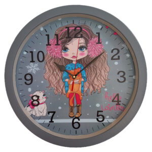 ساعت دیواری کودک مدل عروسک کد 40305079