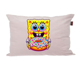 بالش ناریکو مدل نوزاد طرح کارتون باب اسفنجی کد 05172