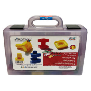 بازی آموزشی گلدونه مدل پیچ و مهره آموزشی