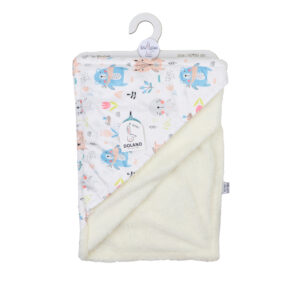 پتو نوزاد دولانو کد 02 سایز 90×80 سانتی متر