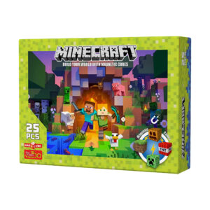 ساختنی 25 تکه پلی مگنت مدل مکعب های مغناطیسی ماینکرفت