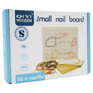 بازی آموزشی سمید مدل تخته میخی شکل ساز چوبی