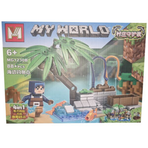 ساختنی مدل ماینکرافت یک در چهار طرح ماهیگیر کد 1230B