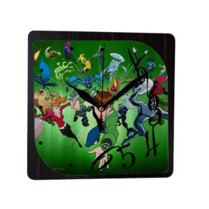 ساعت دیواری کودک طرح بن تن کد TE6