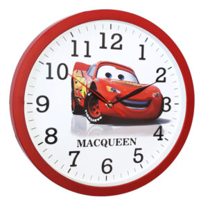 ساعت دیواری کودک مدل مک کویین