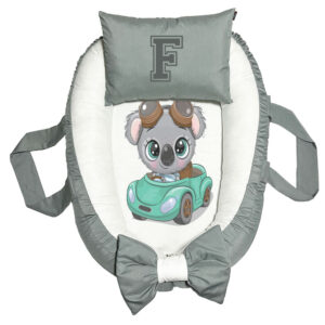 تشک غلت گیر نوزاد پاد آفرین مدل کوالا طرح حرف F