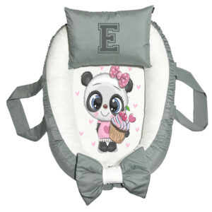 تشک غلت گیر نوزاد پاد آفرین مدل پاندا طرح حرف E