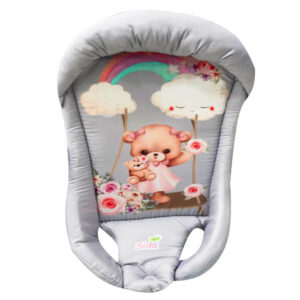 قنداق نوزاد مدل سوئیسی طرح خرسی و تاب کد 15