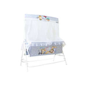 گهواره نوزاد شادی مدل مخمل طرح باغ وحش