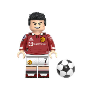 ساختنی برانت طرح بازیکن فوتبال کریستیانو رونالدو با لباس منچستر یونایتد