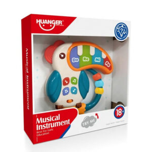 بازی آموزشی موزیکال هانگر مدل طوطی کد HE0532