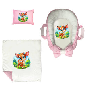 سرویس خواب 3 تکه نوزاد مدل آهو کد DKBP94-set