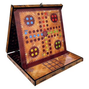 بازی فکری شطرنج و منچ مدل فروردین بسته 9 عددی