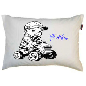 بالش ناریکو مدل کودک طرح پسرانه اسم عاصم کد 0408