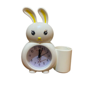 ساعت رومیزی کودک طرح خرگوش