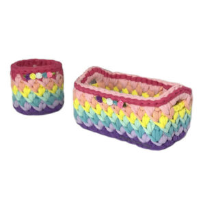 ست سبد وسایل کودک مدل سارینا کد 13 مجموعه 3 عددی