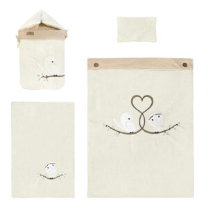 سرویس خواب ۴ تکه کودک پینک بلو طرح جوجه