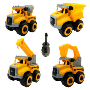ماشین بازی مدل راهسازي و ساختمان سازي کد 1001116 مجموعه 5 عددي