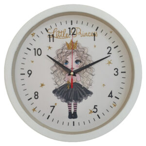 ساعت دیواری کودک مدل پرنسس کد 03026