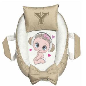 تشک غلت گیر نوزاد پاد آفرین مدل فانتزی طرح حرف Y