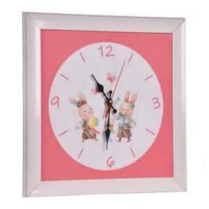 ساعت دیواری کودک مدل خرگوش