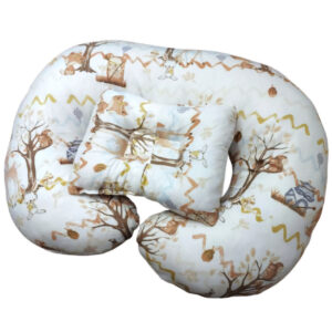 ست بالش شیردهی شایلی مدل حیوانات بازیگوش بسته 2 عددی