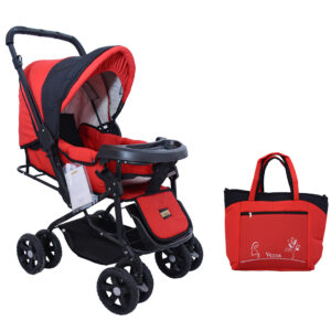 کالسکه ورسا کد 1091 به همراه ساک لوازم کودک