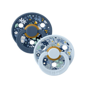 پستانک بیبس مدل گرد و لاتکس 11012102 بسته دو عددی