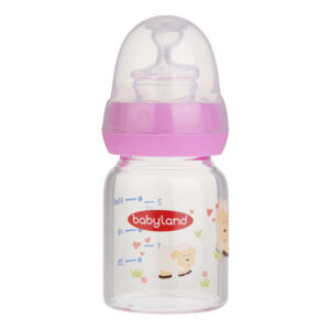 شیشه شیر بیبی لند مدل کلاسیک ارتودنسی پیرکس کد 05403 گنجایش 60 میلی لیتر