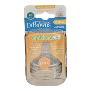 سر شیشه شیر دکتر براونز مدل  wn3201-intl بسته 2 عددی