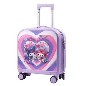 چمدان کودک مدل کرومی سه بعدی