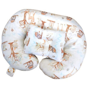 ست بالش شیردهی شایلی مدل لالایی برگ ها مجموعه 2 عددی