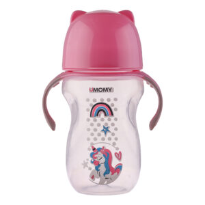 آبمیوه خوری یومامی طرح اسب تک شاخ کد 141 حجم 340 میلی لیتر