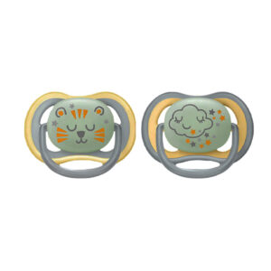 پستانک اونت مدل ببر و ابر کد scf376/01 بسته 2 عددی