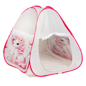 چادر بازی کودک مدل ارغوان طرح یونیکورن