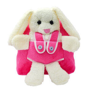 کوله پشتی کودک سیی مدل خرگوش پشمالو کد 2130