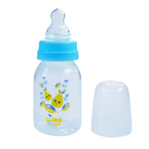 شیشه شیر وی کر مدل دهانه استاندارد ارتودنسی طرح گلابی کد B327 حجم 125 میلی لیتر