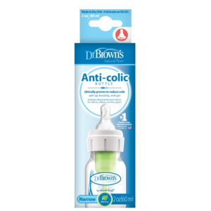 شیشه شیر دکتر براونز مدل آپشن پلاس کد SB2101-ES گنجایش 60 میلی لیتر