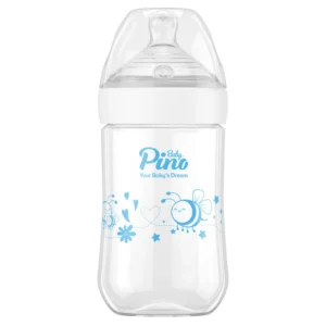 شیشه شیر پینو بیبی مدل Natural sence کد S6- 18 گنجایش 260 میلی لیتر