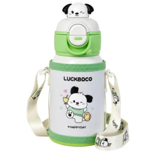 قمقمه کودک مدل دو حالته کیف دار LUCKBOCO گنجایش 0.5 لیتر